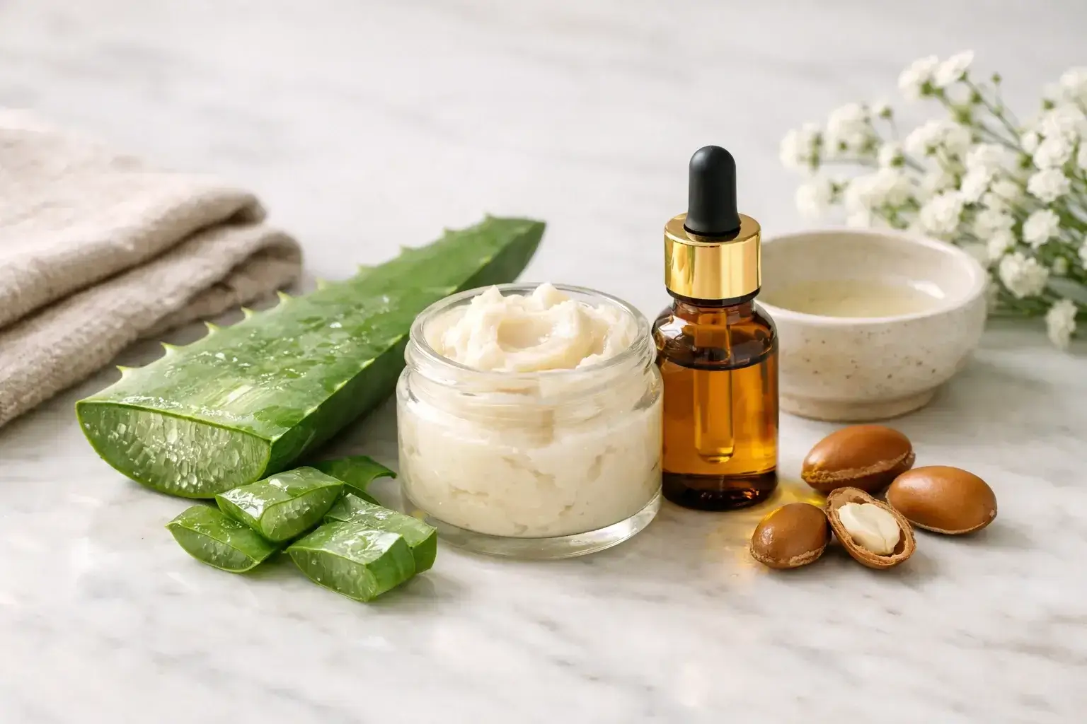 Accueil Jeanne et Rose Esthétique 38 Ingrédients naturels beauté | Top actifs et guide 2026